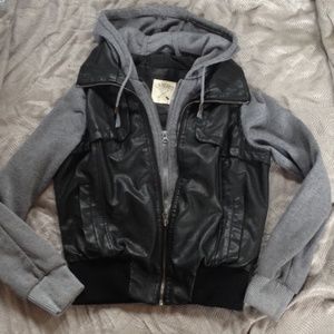 LAHEARTS LAYERED LOOK JACKET