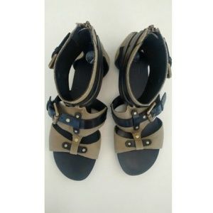 Authentic ASH arny green sandals