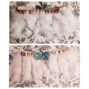 Skirt with bow bag & mermaid skirt