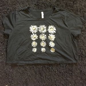 Daisy crop top
