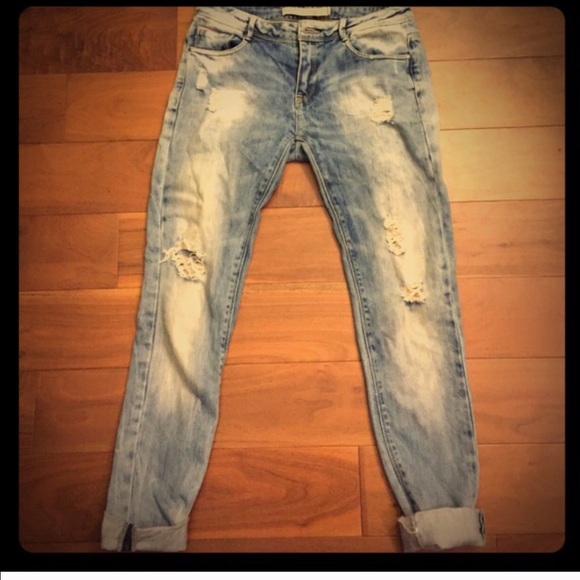 NWOT Zara Boyfriend jeans!