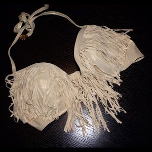 Orchid Boutique Gold Fringe Push Up