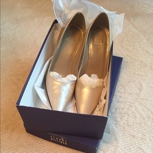 Stuart Weitzman Champagne Heels
