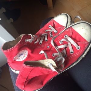 red converse