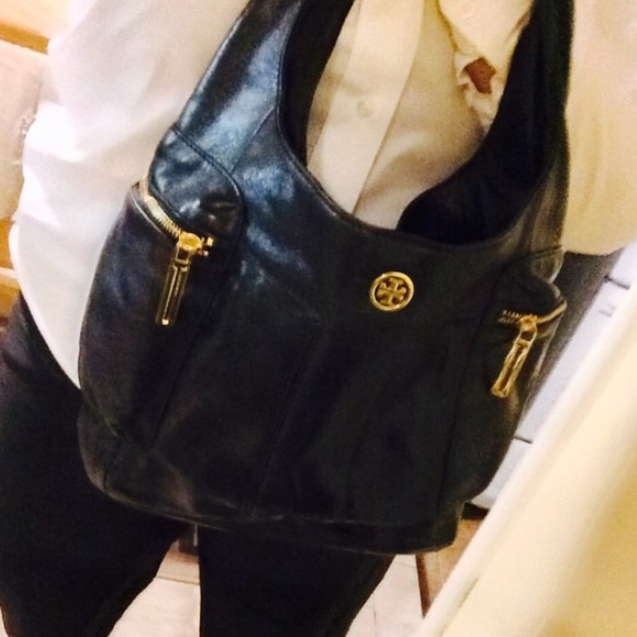 Tory burch Moto hobo leather bag 🎀