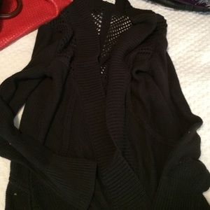 Urban black knit Cardigan