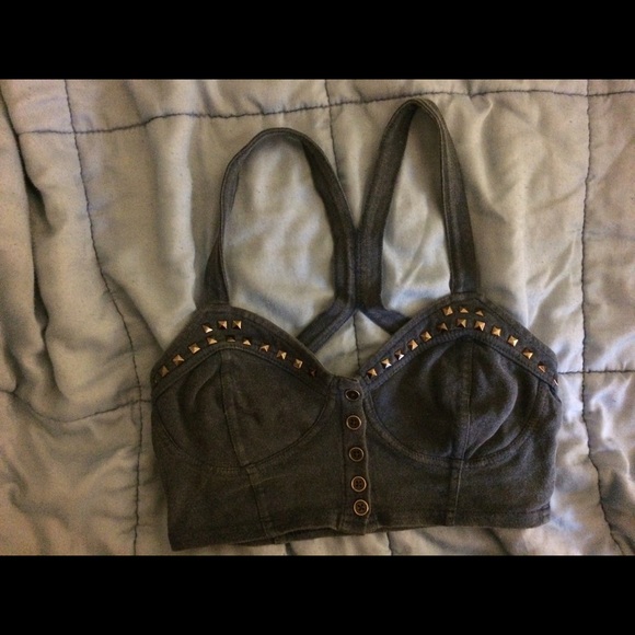 Nollie, navy blue bralette - Picture 1 of 4
