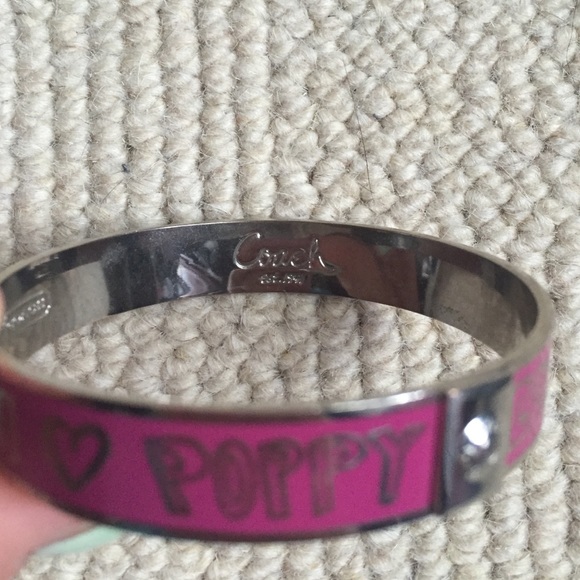 Coach Poppy Bangle Bracelet - Picture 2 of 4