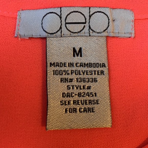 Pink sheer top from Deb - Picture 4 of 4