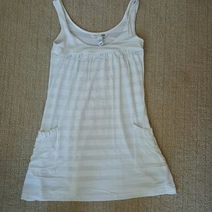 H&M white tunic jumper