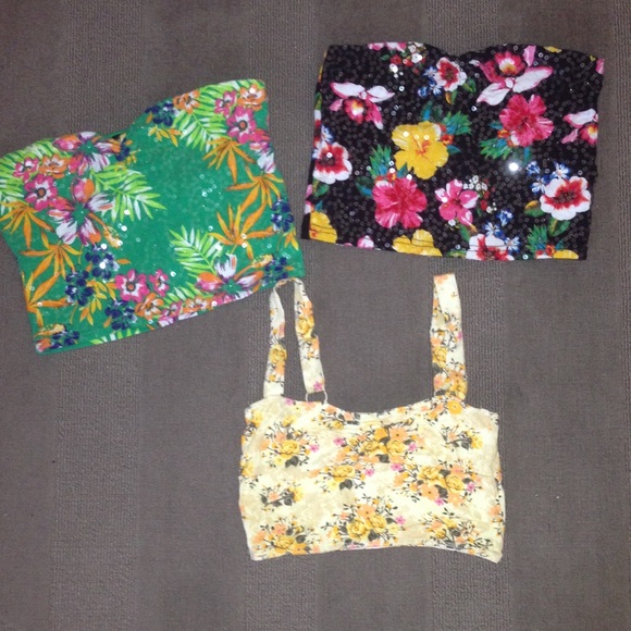 Floral Crop Tops! (3)