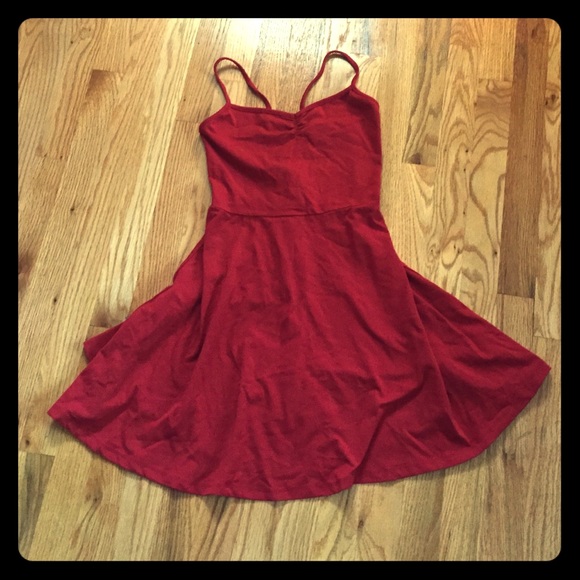 FOREVER 21 RED SUNDRESS