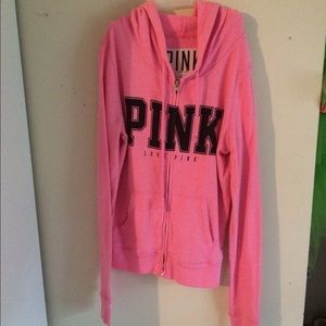 Victoria's Secret PINK zip up hoodie