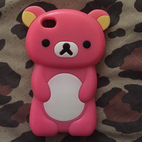 Pink bear IPhone 4 & 4S case - Picture 1 of 2