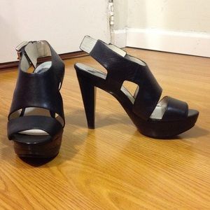 Michael kors black heels