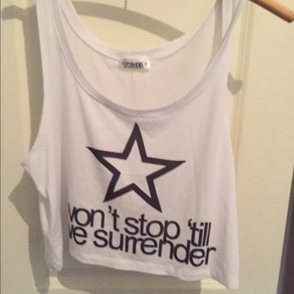 freshtop won't stop till we surrender tank