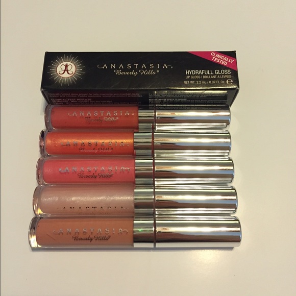 Anastasia Beverly Hills Lipgloss 5 for $35