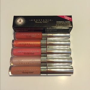 Anastasia Beverly Hills Lipgloss 5 for $35