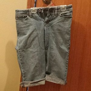 Silver barmuda shorts