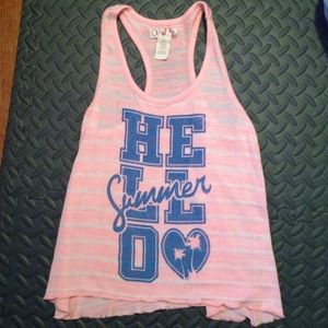 "Hello summer" tank top