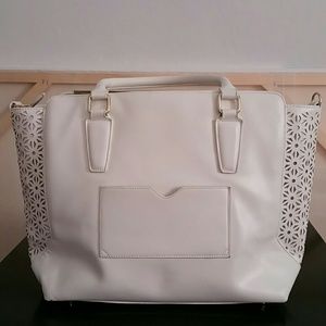 White summer purse