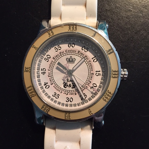White juicy couture watch