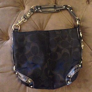 Black coach bag