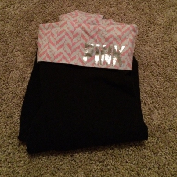 Pink yoga pants