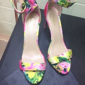 Floral heels