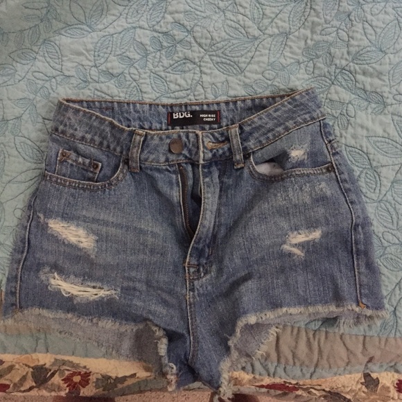high waisted shorts