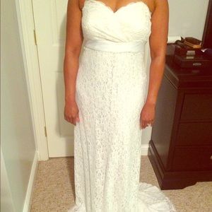 White House Black Market wedding dress