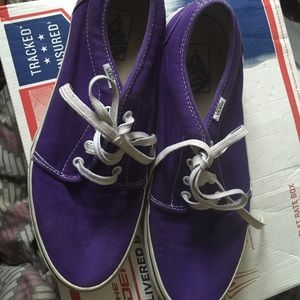 Used purple vans