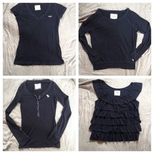 BUNDLE A&F//HOLLISTER SHIRT