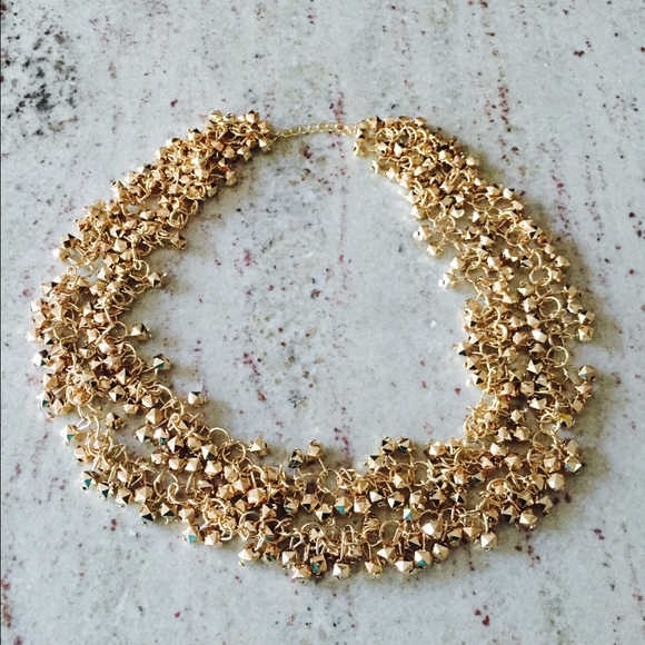 Statement necklace.