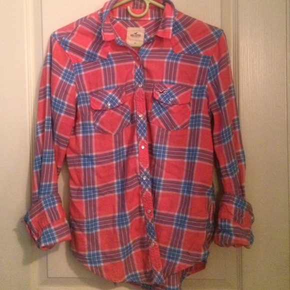 💥TRADED💥Hollister long sleeve flannel - Picture 1 of 3