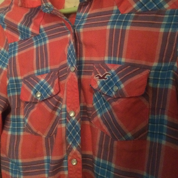 💥TRADED💥Hollister long sleeve flannel - Picture 3 of 3