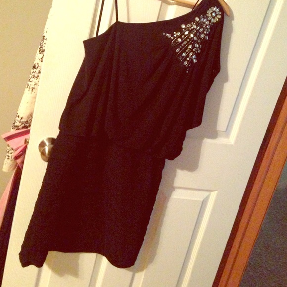 Happy new year!! Cute dress with rhinestones.
