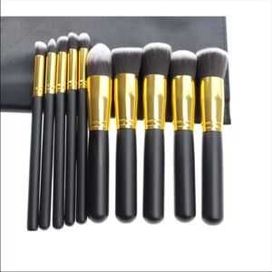 pro makeup cosmetic brush set