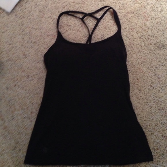 Black Athleta workout tank top
