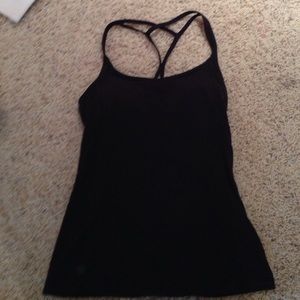 Black Athleta workout tank top
