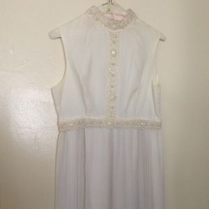 Vintage Prom Dress/Pant Romper