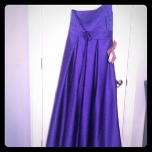 Regency/purple - Jr. Bridesmaid floor length dress