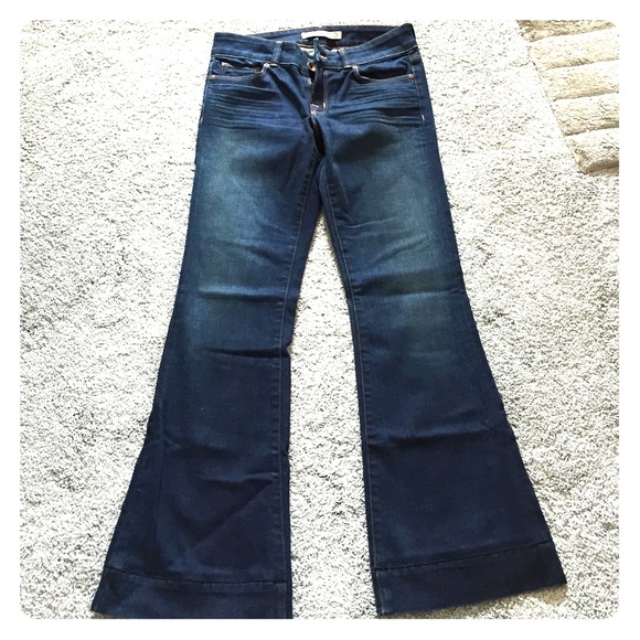 J Brand flare bottom jeans