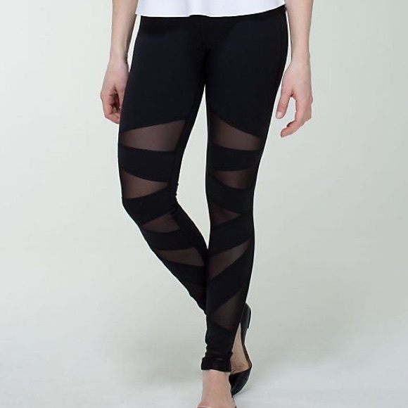 Lululemon Tech Mesh Tights - Picture 2 of 4