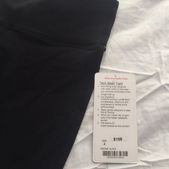 Lululemon Tech Mesh Tights - Picture 4 of 4