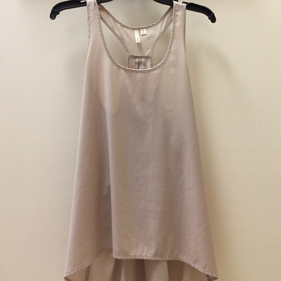 Frenchi beige tank