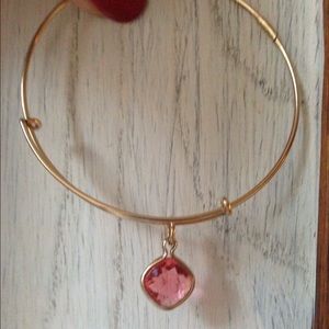 Alex and ani crystal illusion bangle