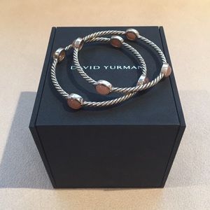 David yurman moonstone bangles two