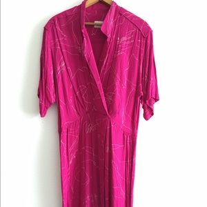 Vintage Diane Von Furstenberg  Embroidered dress