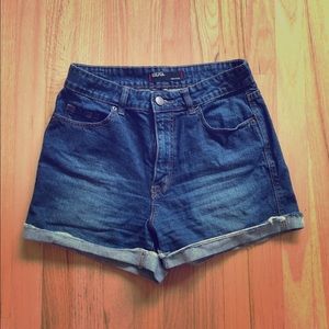 SOLD BDG High waisted denim shorts